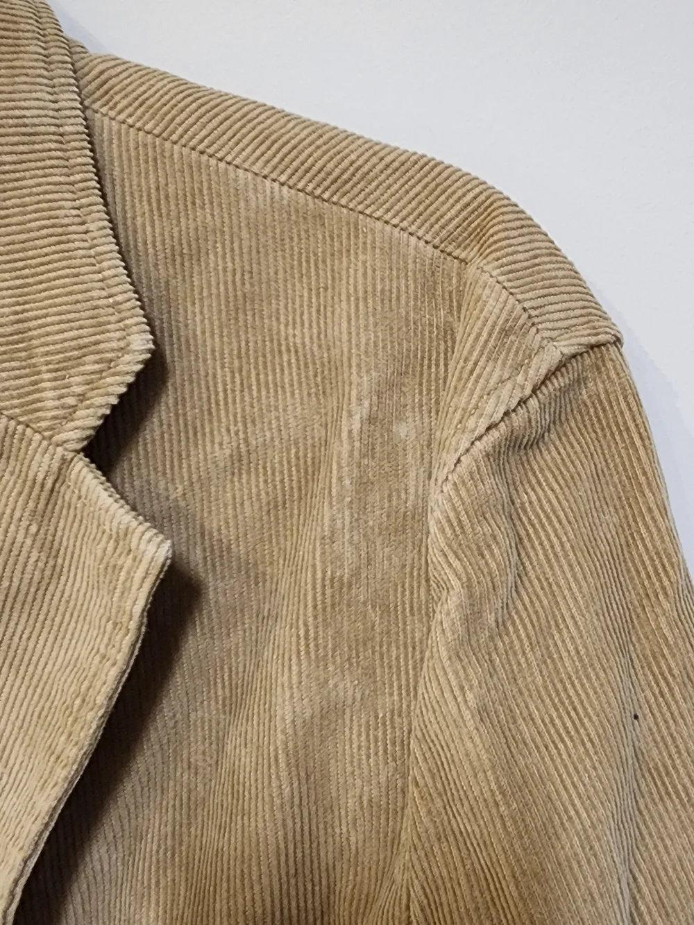 Banana Republic Tan Corduroy Blazer Jacket Size L